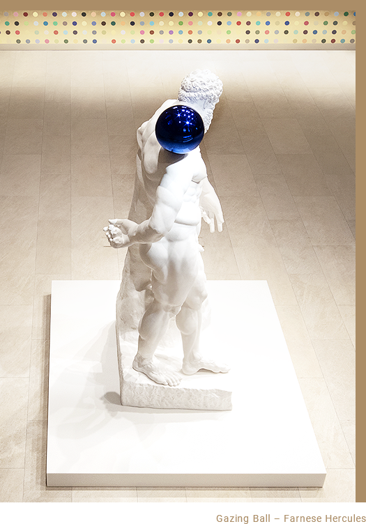 Gazing Ball―Farnese Hercules